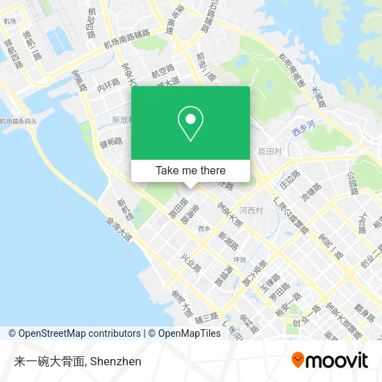 来一碗大骨面 map