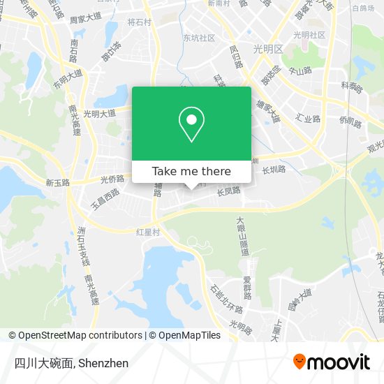 四川大碗面 map