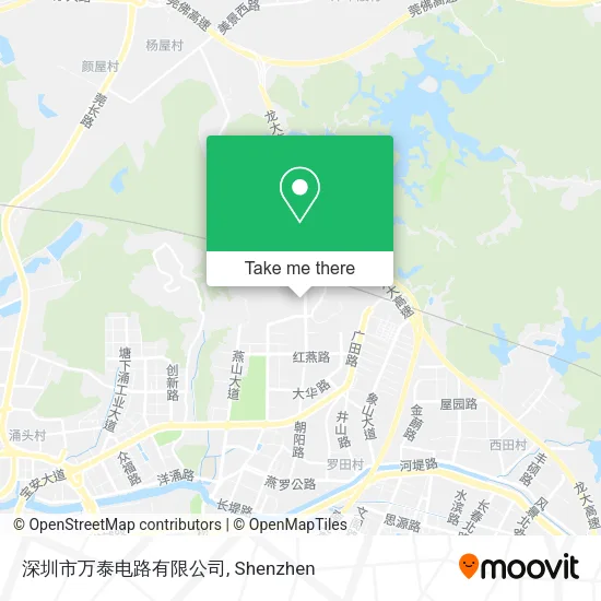 深圳市万泰电路有限公司 map