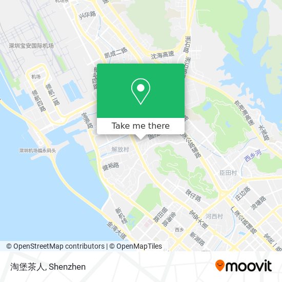 淘堡茶人 map