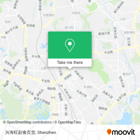 兴海旺副食百货 map