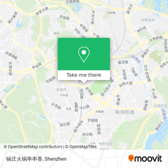 锅庄火锅串串香 map
