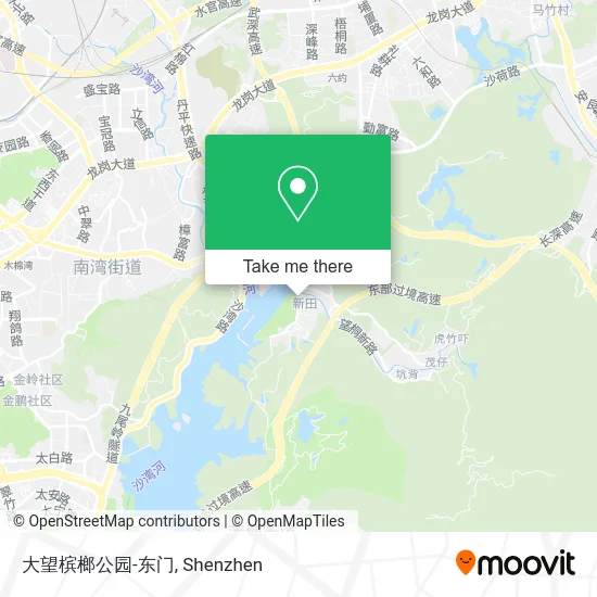 大望槟榔公园-东门 map