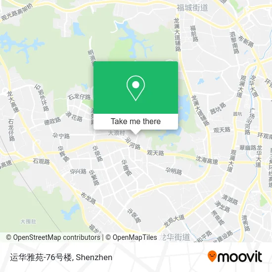 运华雅苑-76号楼 map