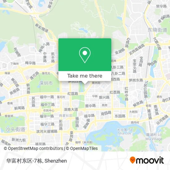 华富村东区-7栋 map