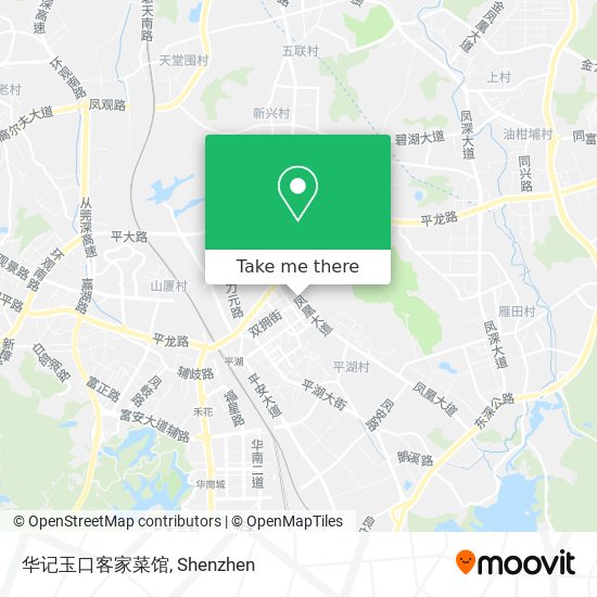 华记玉口客家菜馆 map