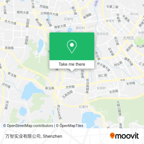 万智实业有限公司 map