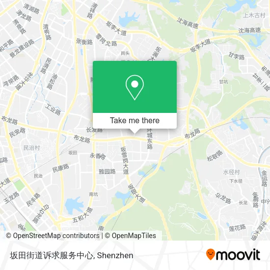 坂田街道诉求服务中心 map