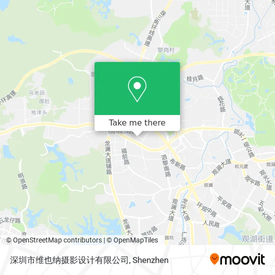 深圳市维也纳摄影设计有限公司 map