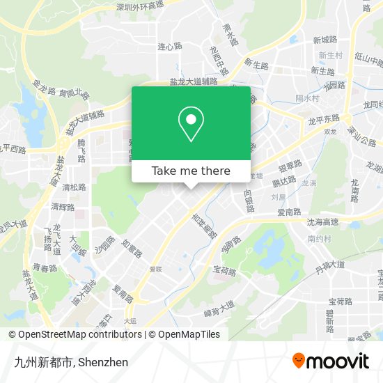 九州新都市 map