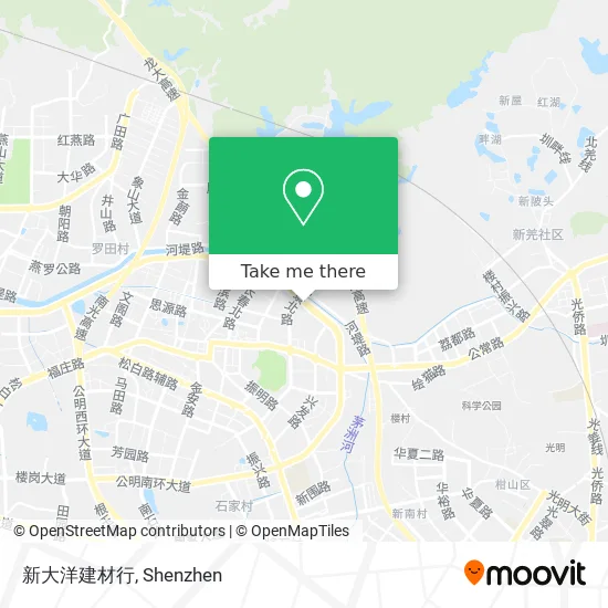 新大洋建材行 map