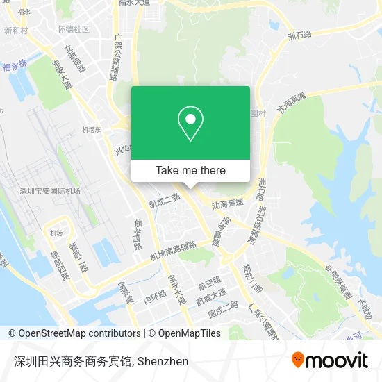 深圳田兴商务商务宾馆 map