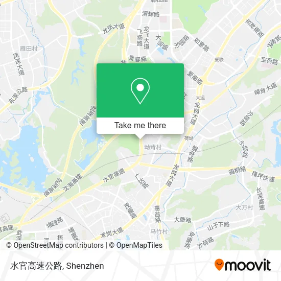 水官高速公路 map