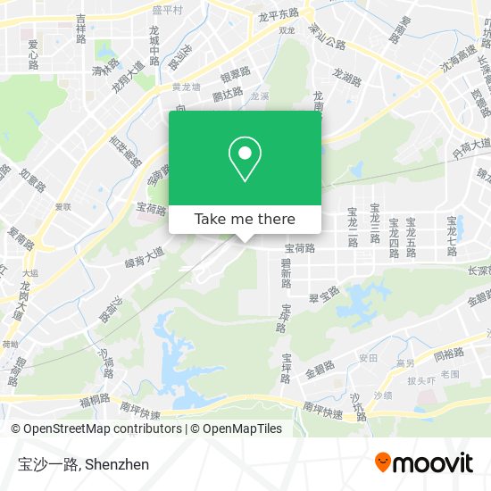 宝沙一路 map
