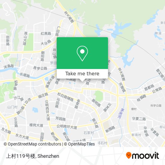 上村119号楼 map