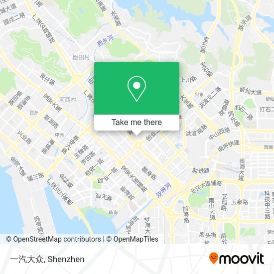 一汽大众 map