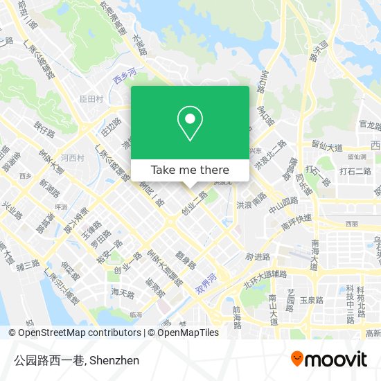 公园路西一巷 map