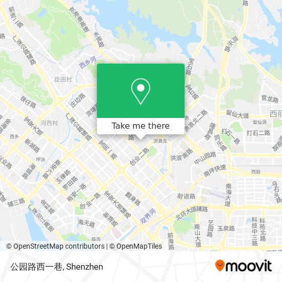 公园路西一巷 map