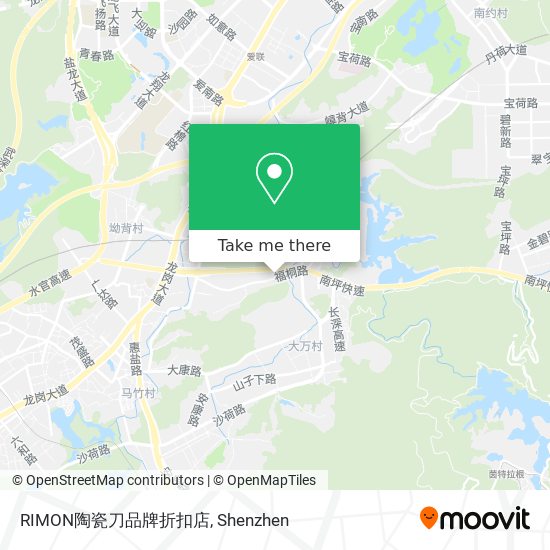 RIMON陶瓷刀品牌折扣店 map