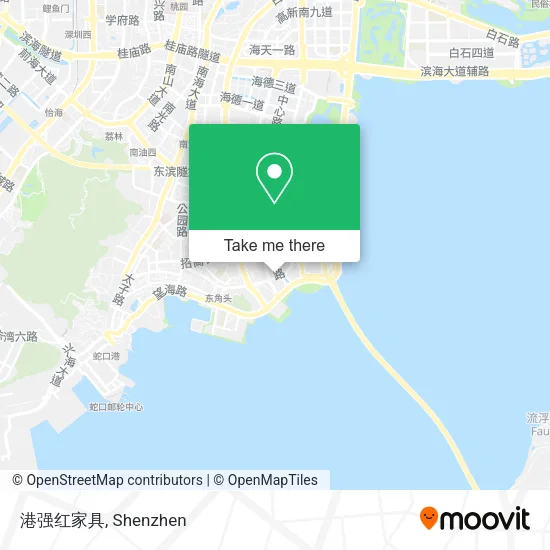港强红家具 map
