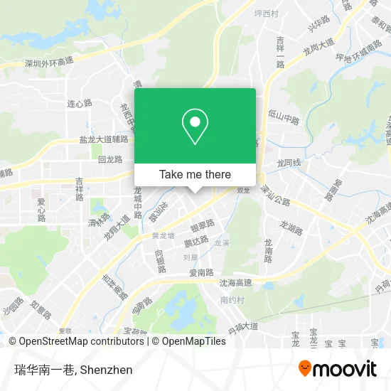 瑞华南一巷 map