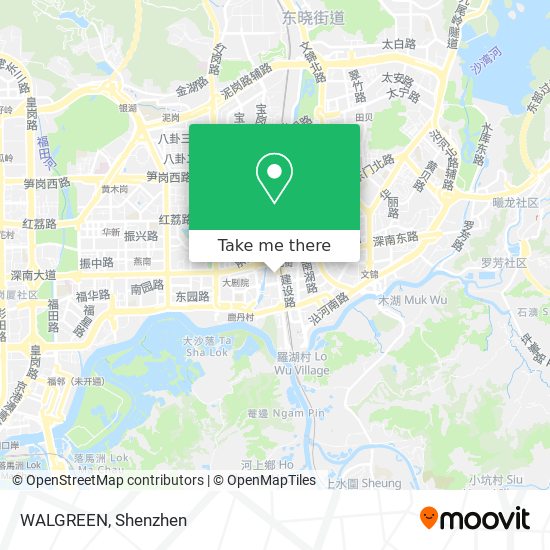 WALGREEN map