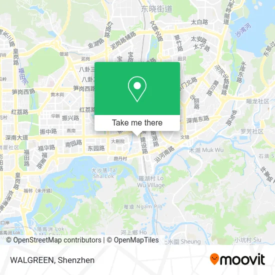 WALGREEN map