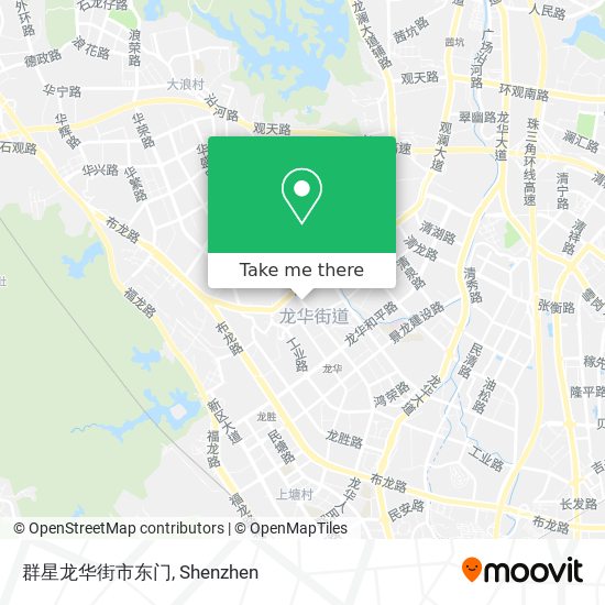 群星龙华街市东门 map