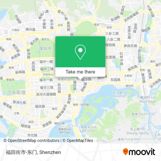 福田街市-东门 map