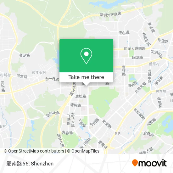 爱南路66 map