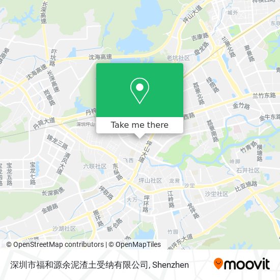 深圳市福和源余泥渣土受纳有限公司 map