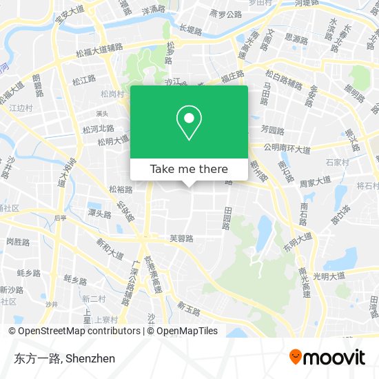 东方一路 map