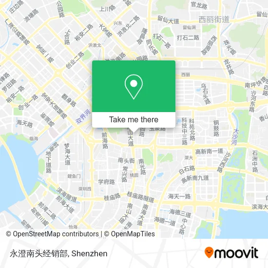 永澄南头经销部 map