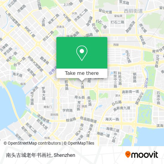 南头古城老年书画社 map