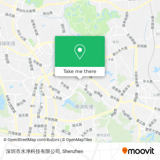 深圳市水净科技有限公司 map