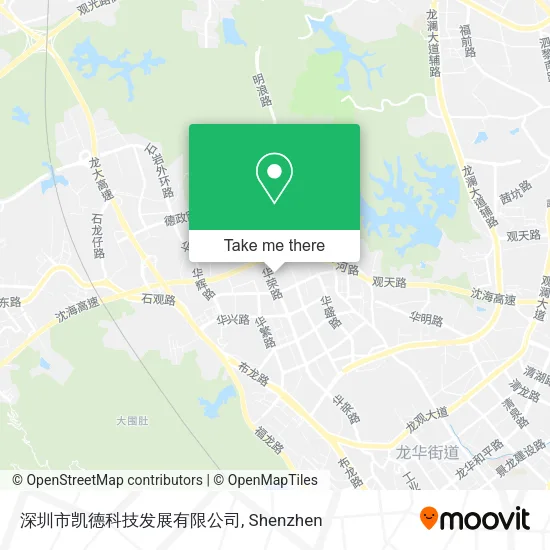 深圳市凯德科技发展有限公司 map