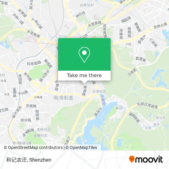 和记农庄 map