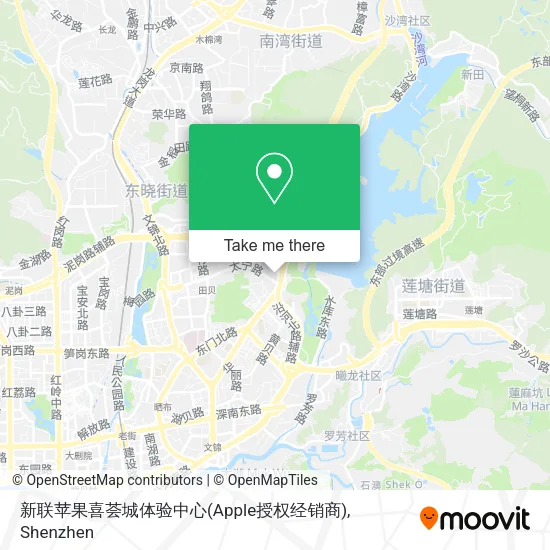新联苹果喜荟城体验中心(Apple授权经销商) map