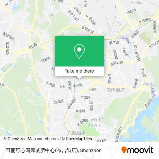 可丽可心国际减肥中心(布吉街店) map