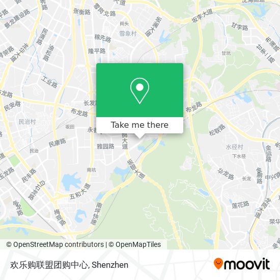 欢乐购联盟团购中心 map