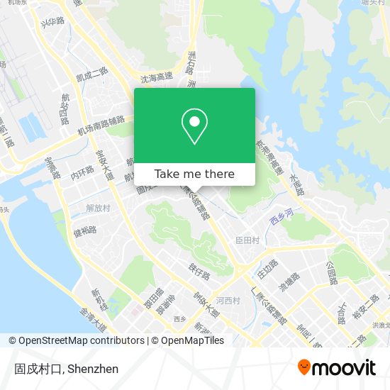 固戍村口 map