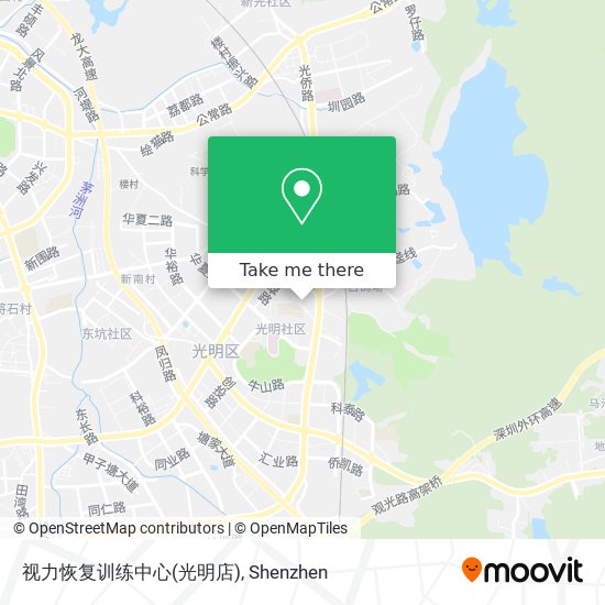 视力恢复训练中心(光明店) map