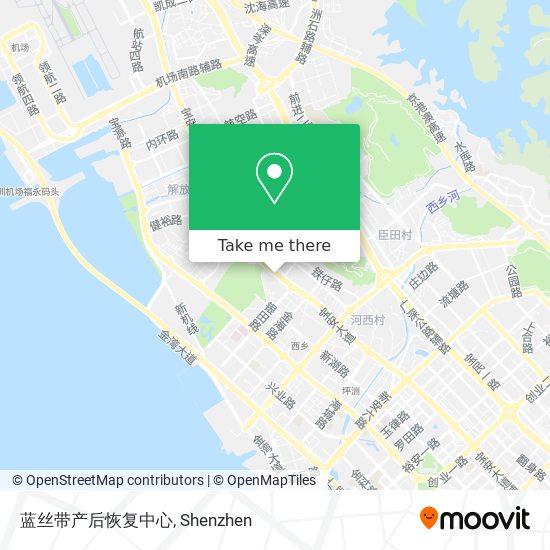 蓝丝带产后恢复中心 map