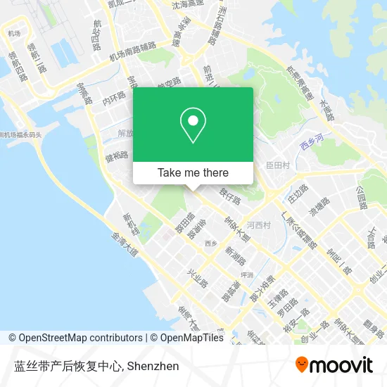 蓝丝带产后恢复中心 map