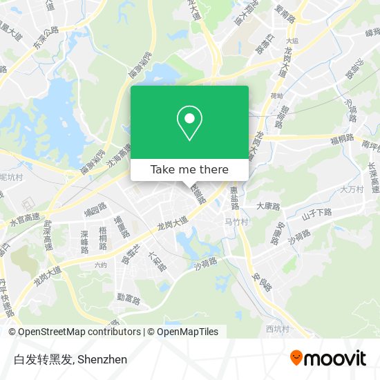 白发转黑发 map