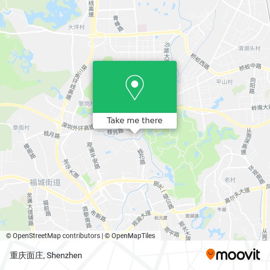 重庆面庄 map