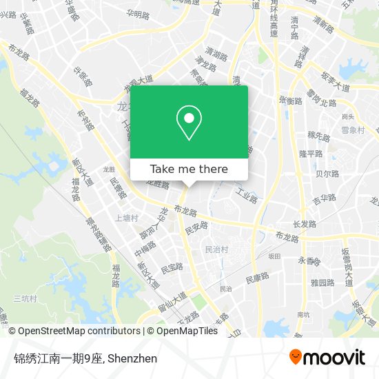 锦绣江南一期9座 map
