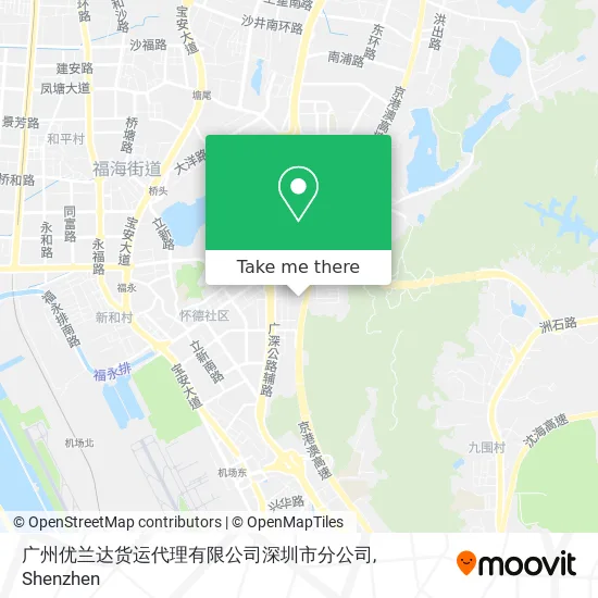 广州优兰达货运代理有限公司深圳市分公司 map
