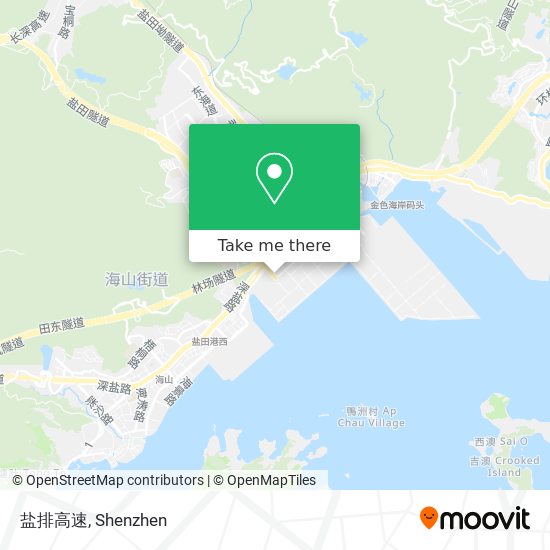 盐排高速 map
