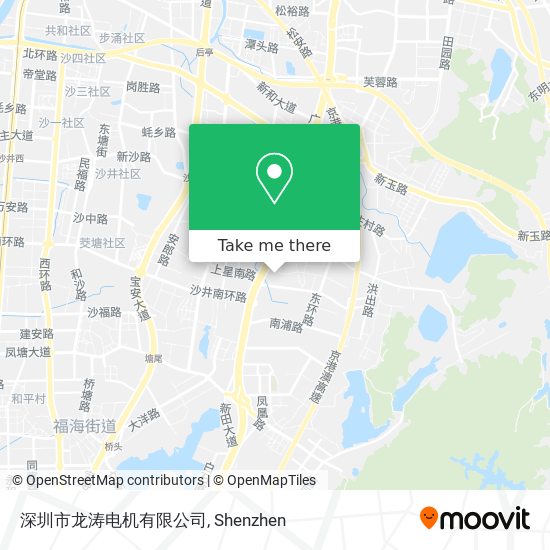 深圳市龙涛电机有限公司 map